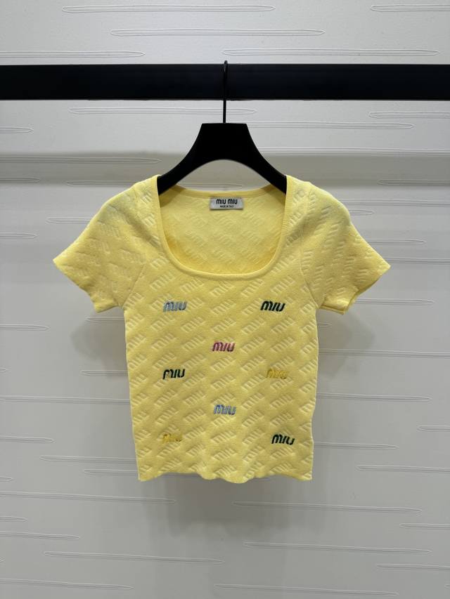 New Original High-End Quality Miumi*2025 Spring And Summer Latest Series Square
