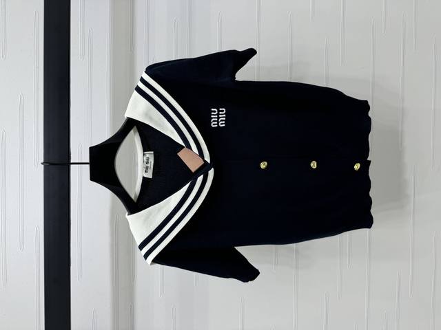 New Original High-End Product Miumi* 2025 Spring And Summer Latest Series Navy S