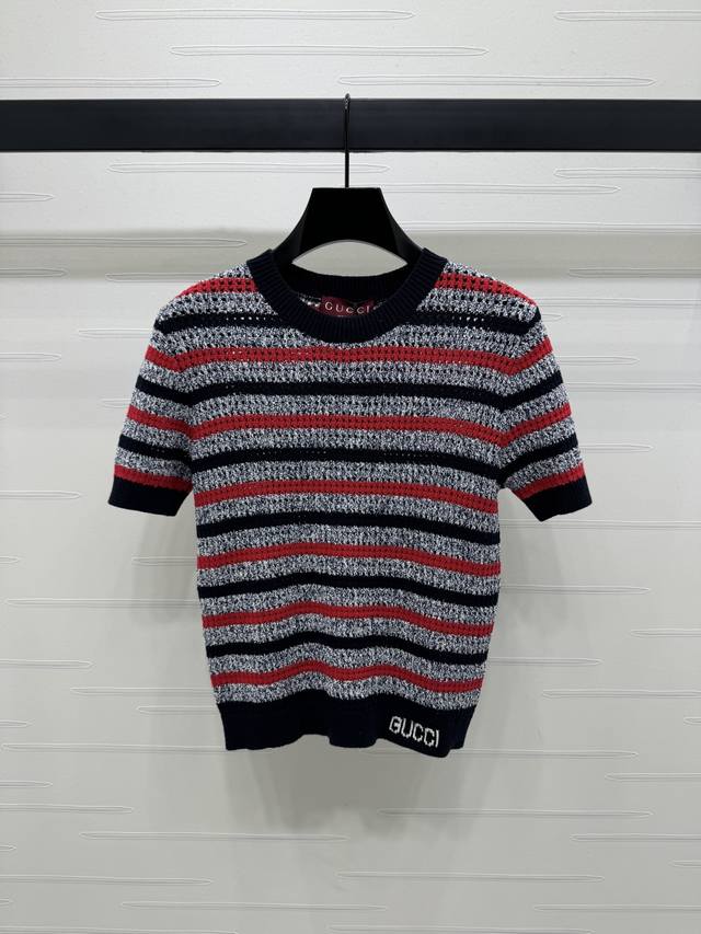 New Original High-End Quality Guc*I 2025 Spring And Summer Latest Series Striped