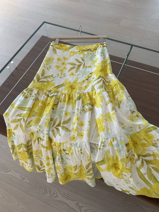 ys New Summer Collection The Linen Skirt Is Very Large The Pattern And Style