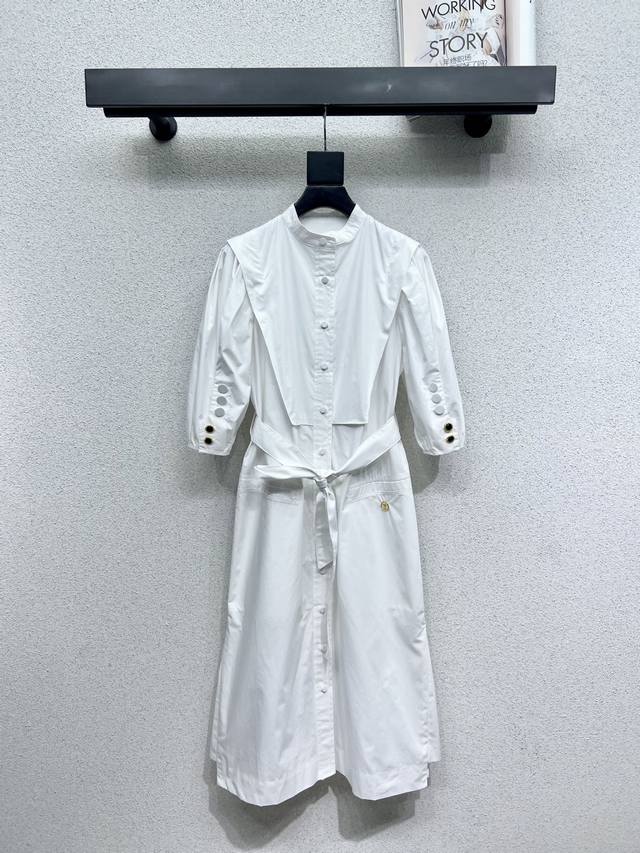 l A Series Of Shirt-Style Long Dresses, Classic Age-Reducing Single Product D