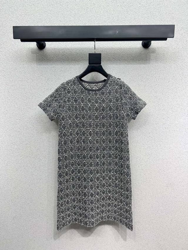 d Home Diamond Knitted Dress Haute Couture Italian Imported Material Slightly