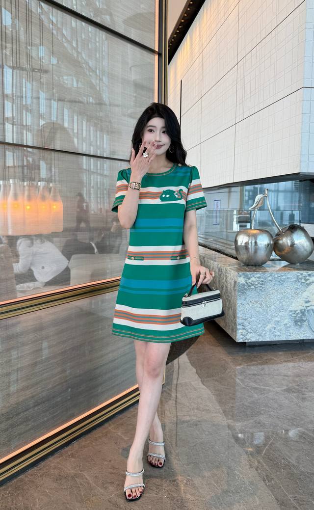Dress S-Xxl 5 Sizes--2025 Early Spring New High-End Atmosphere Heavy Fashion Cus