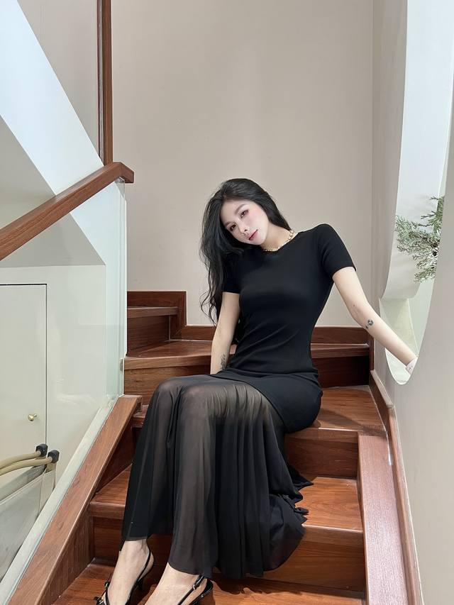 Dress New Style Temperament Fashion Mesh Dress Super Comfortable And Skin-Friend