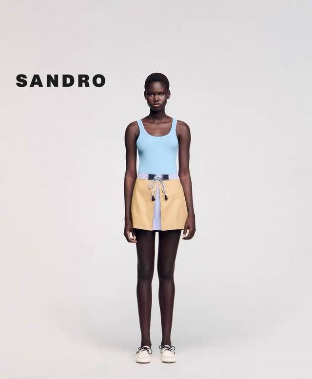 Skirt Design Contrast Color Stitching Skirt Just The Right Amount Of Looseness T