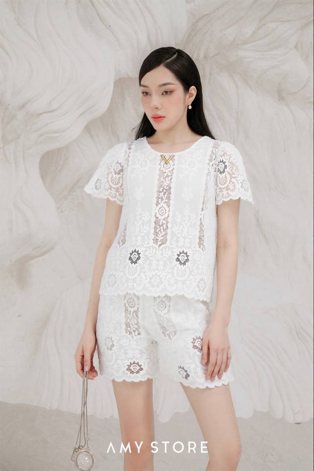 Suit 2670 New Summer Positioning Water-Soluble Jacquard Suit Elegant Temperament