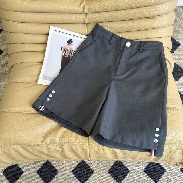 25Ss New Summer Style Tb Simple Temperament Shorts Great Matching Single Item