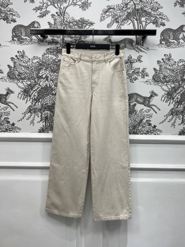 d Home 25 Spring And Summer New Retro Denim Wide-Leg Pants The Wide-Leg Versi