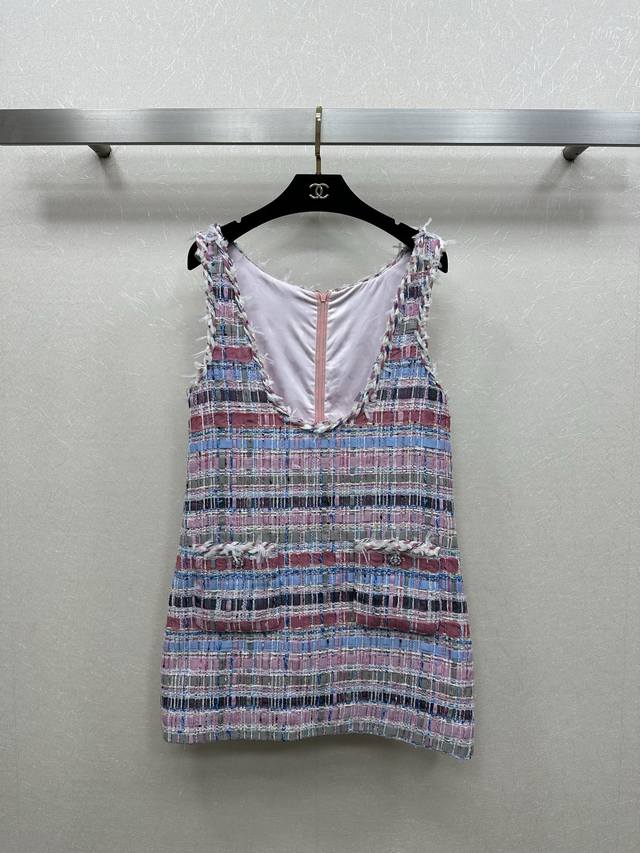 25Ss Chane *Suspender Dress Spring/Summer Collection New Pink Temperament Cha