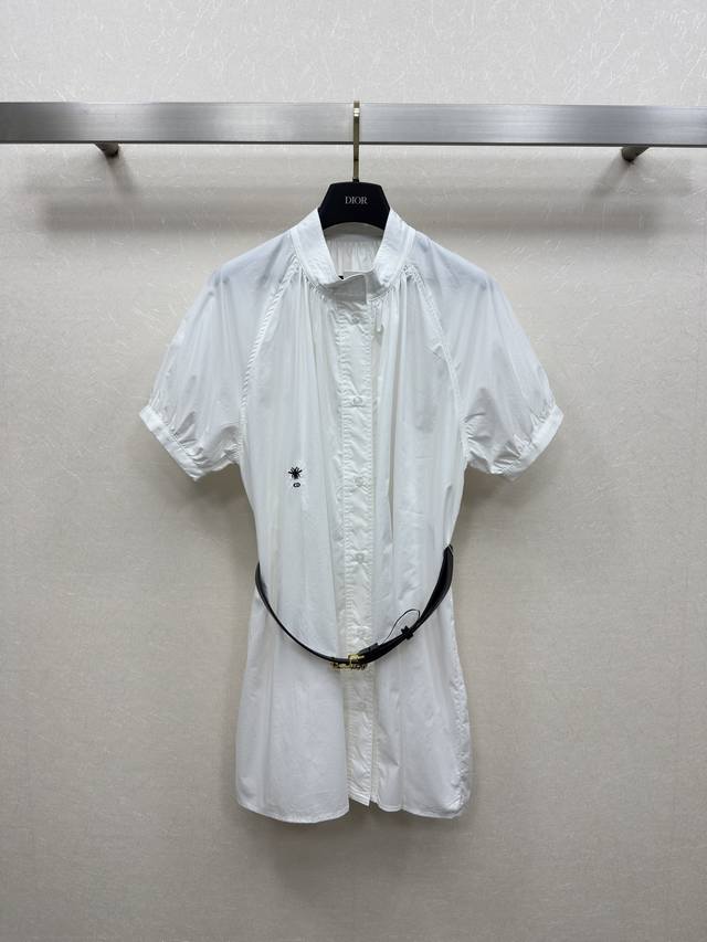 25Ss Dio *Shirt Dress Can Be Cute And Cute. The Style Is Elegant And The Quee
