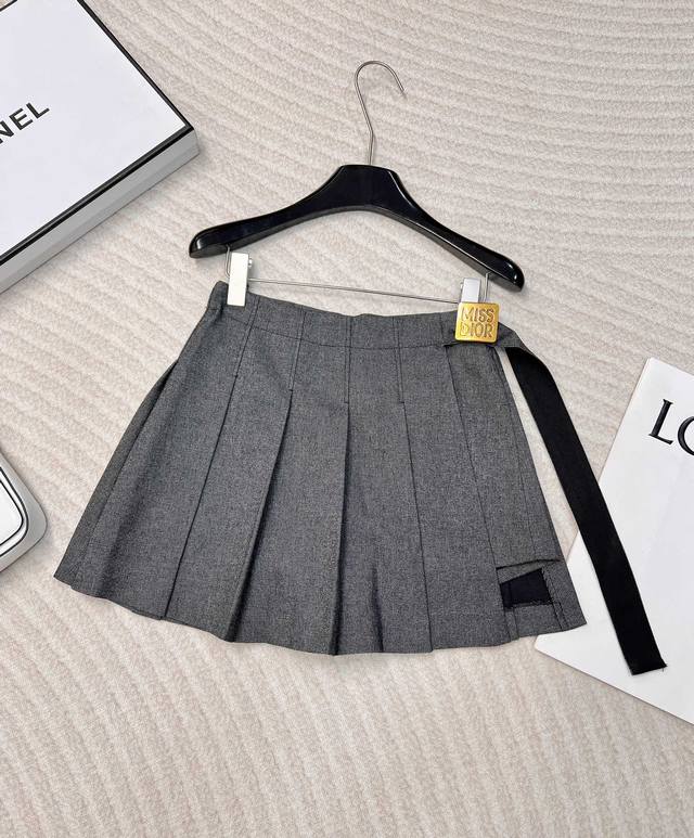 dior Ss New Irregular Skirt Pants Custom Yb Imported Acetate Material Texture