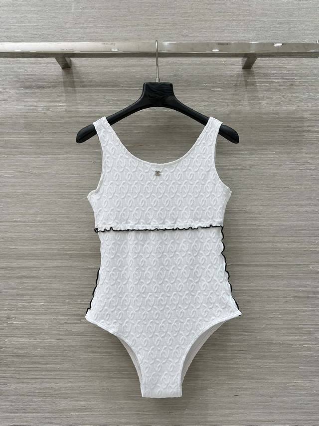 Hot Sale Recommendation Coco Hot Sale Double C Jacquard Logo Classic One-Piece S