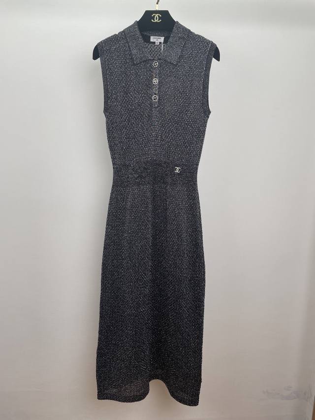 c Home 25Ss Knitted Sleeveless Dress Exudes The Beauty Of Competence And Inte