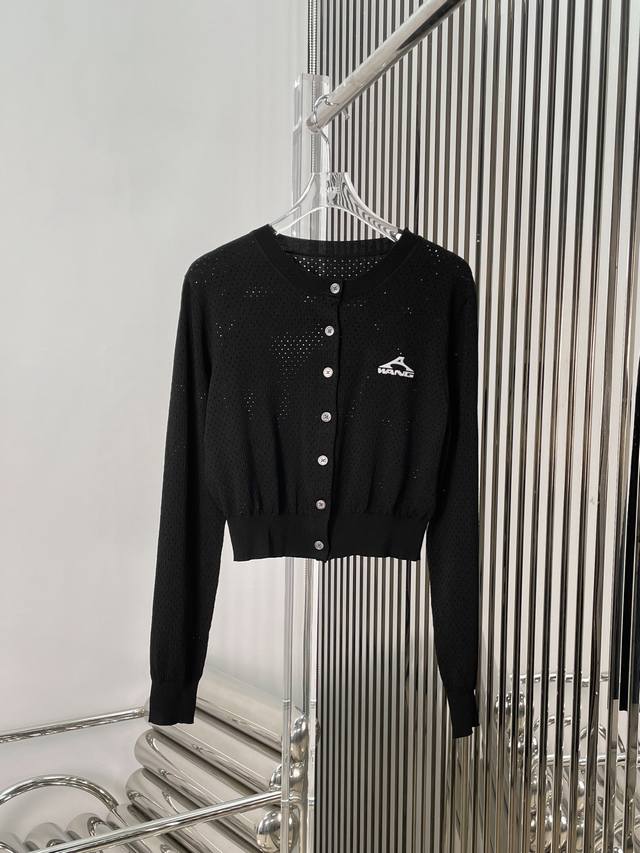 Real Shot Latest Aw 25New New Logo Joint Series Knitted Cardigan Size Sml