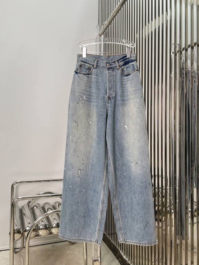 Real Picture Latest Acne 25New Ink-Washed Distressed Jeans Size Sml