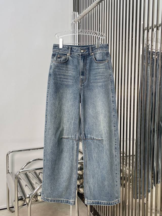 Real Picture Latest Loe 25New Crease Scimitar Jeans Size Sml