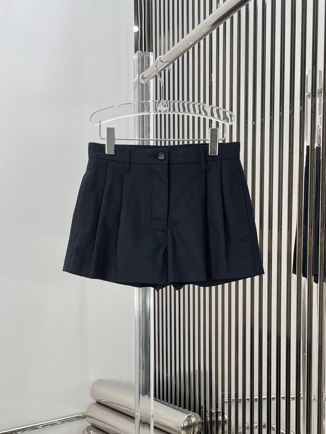 Real Picture Latest Miu 24New Embroidered Logo Casual Shorts Size: Sml
