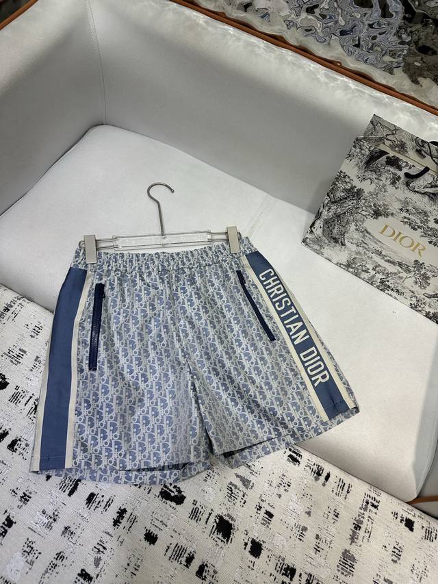 dio* 25Ss New Shorts Jacquard Fabric Fashionable And Versatile Solid Color Th
