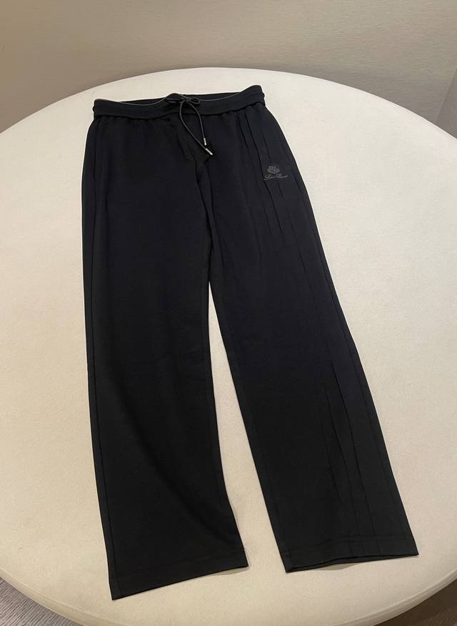 Size Ml Xl Xxl Xxxl Lp* Men's Drawstring Waist Logo Embroidered Casual Sweatpant