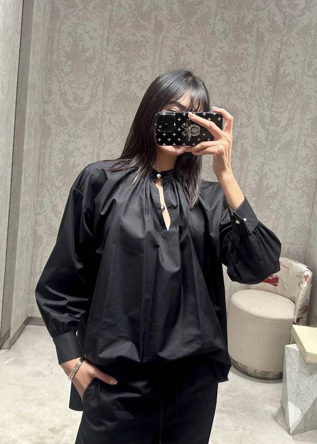 dio* 25 Cruise Early Spring New Black Pearl Button Shirt | Exclusive Yb Devel