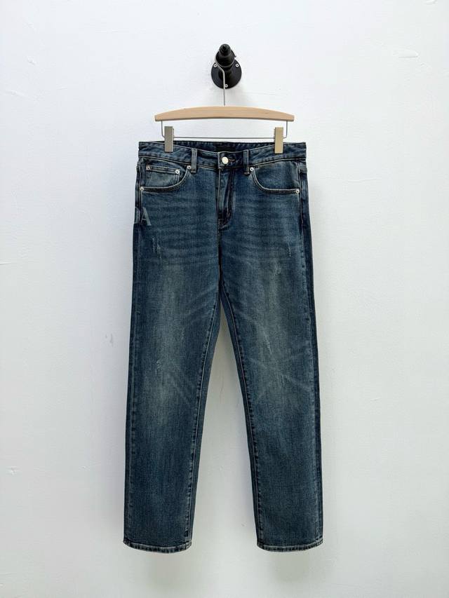 pr Side Letter Print Pattern Jeans Oem Factory P Produced Spring And Summer N