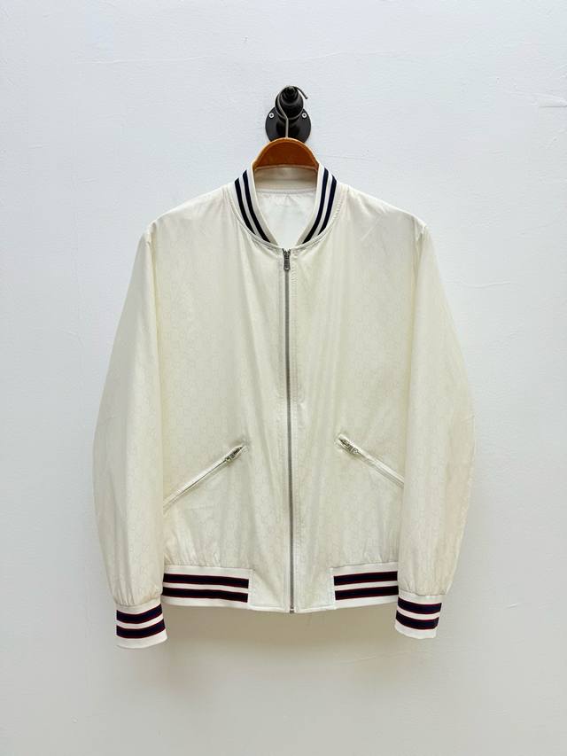 gu Double G Jacquard Flight Jacket Oem Factory P Produced Early Spring Series