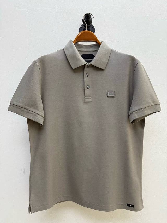 tf Classic Logo Decorated Polo Shirt Oem Factory P Produced Spring And Summer