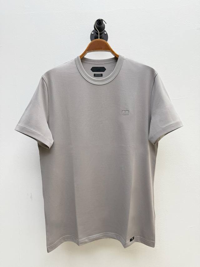 tf Logo Decorated Round Neck T-Shirt Produced By Oem Factory P Spring And Sum