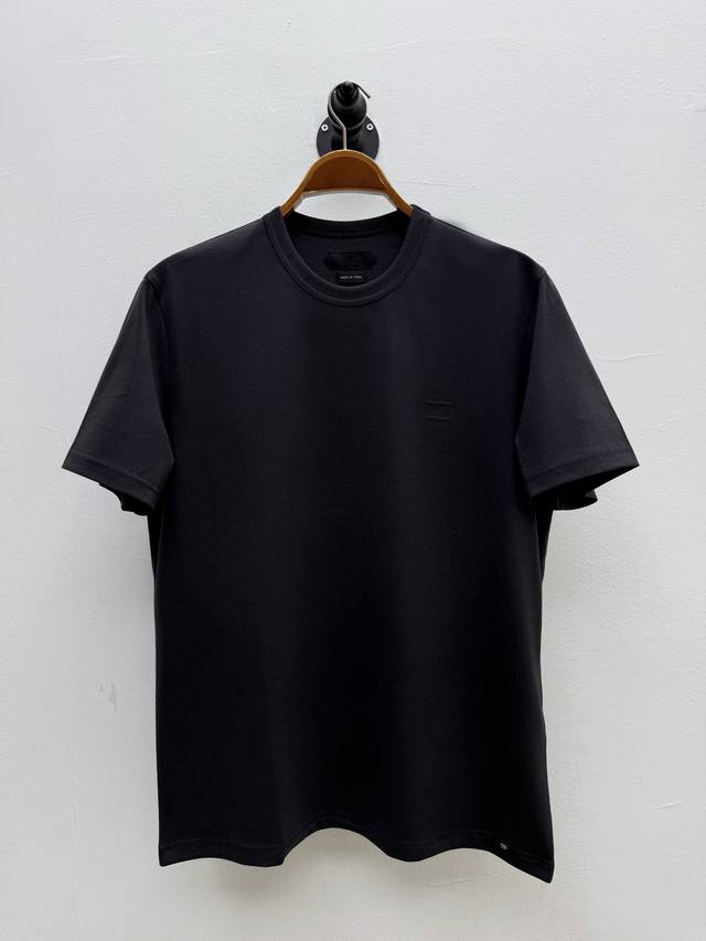tf Logo Decorated Round Neck T-Shirt Produced By Factory P Spring And Summer
