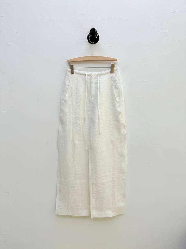 theory Women's Linen Wide-Leg Casual Pants Oem Factory P Produced Summer New