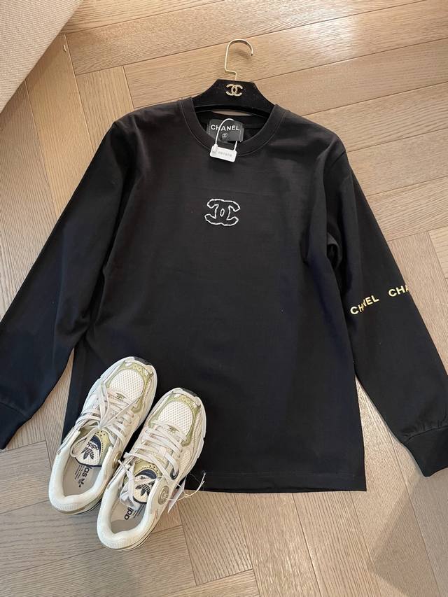 Black Vintagecc New Autumn Long Sleeve Customized Cotton Fabric Black And White