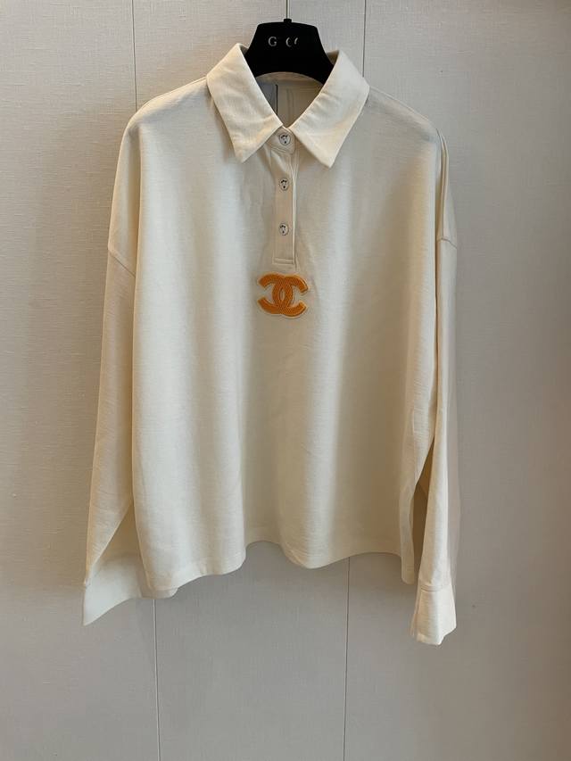 cc Vintagepol Po Long-Sleeved Sweatshirt Ribbed Neckline And Hem Closure Add