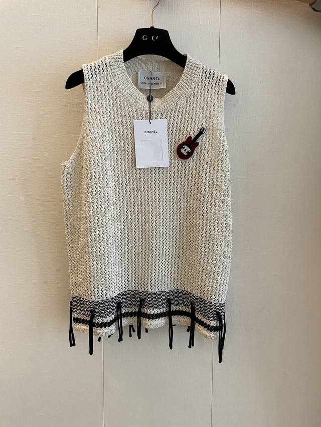 cc Vintage New Tassel Knitted Vest The Knitted Vest Reconstructs The Basic St