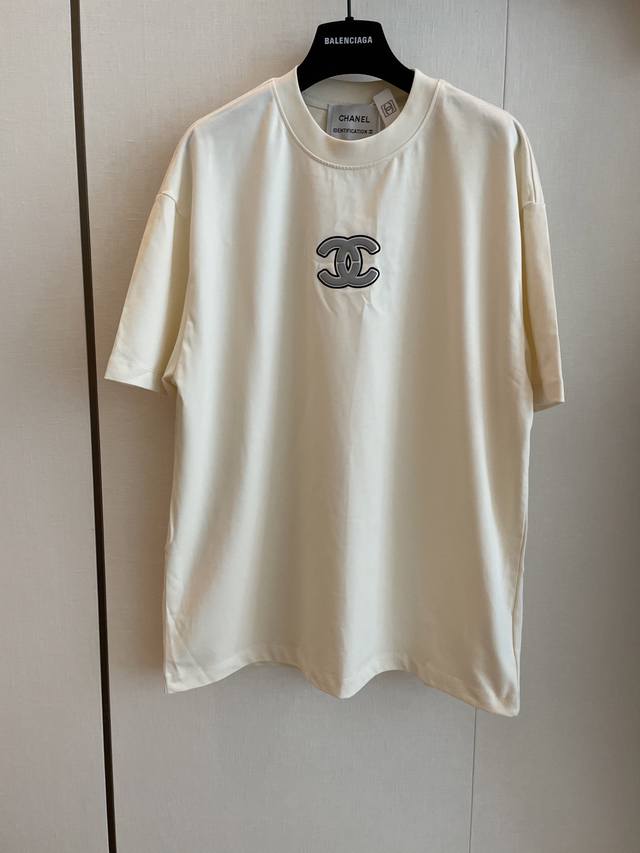 cc Chane New Short-Sleeved Custom Made Cotton Fabric, Breathable, Comfortable