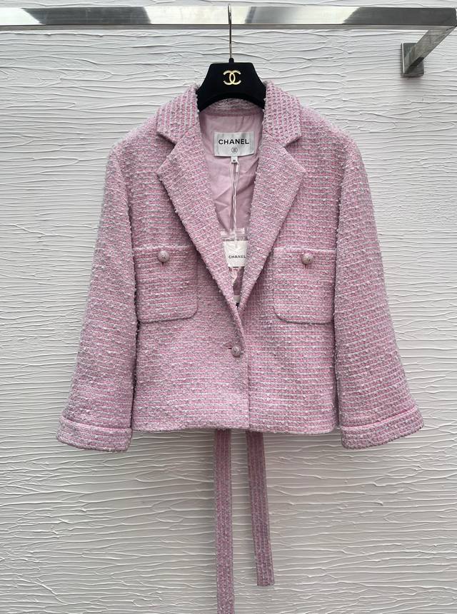 New Arrival Pre-Sale Pre-Sale Cc25P Latest Series Dress Yb Custom Tweed Jacket L