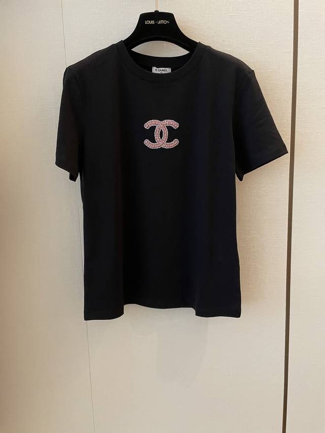 cc25Ss New Style Beaded Short-Sleeved Shirt Customized Yb Cotton Material Pre