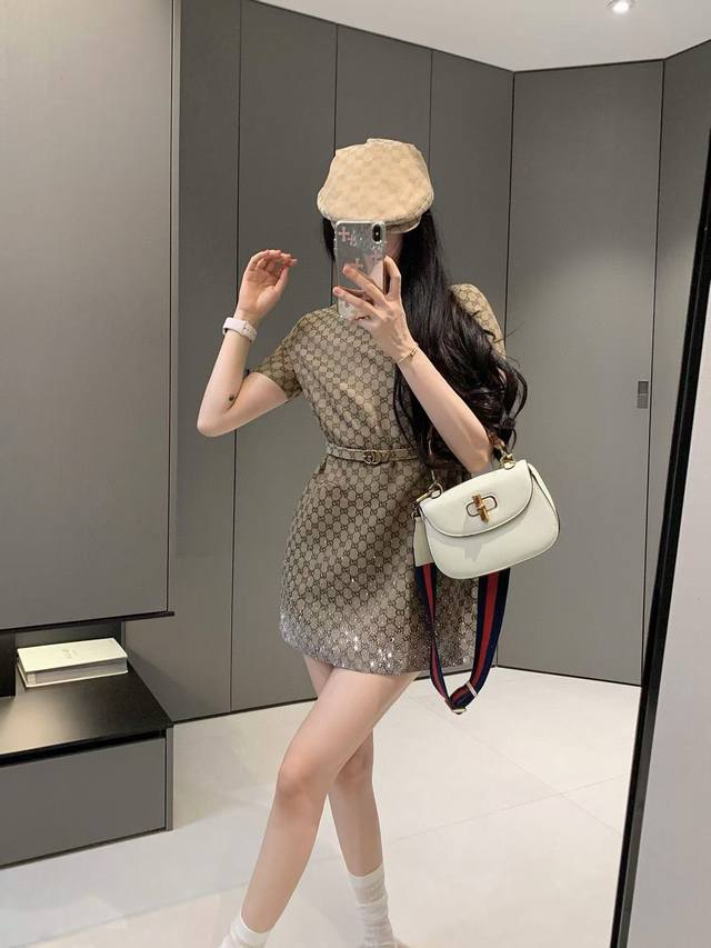 gucc*2025Fw New High-End Handmade Series, Very Good-Looking Diamond Series, V