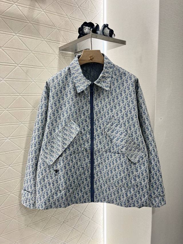 dio*2025 New Arrival Jacquard Jacket Customized Yb Imported Jacquard Jacket M