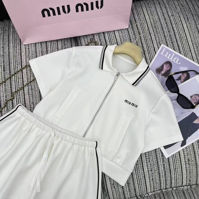 New Release 25Ss New Suit Highly Recommended Contrast Edge Lapel Short-Sleeved T