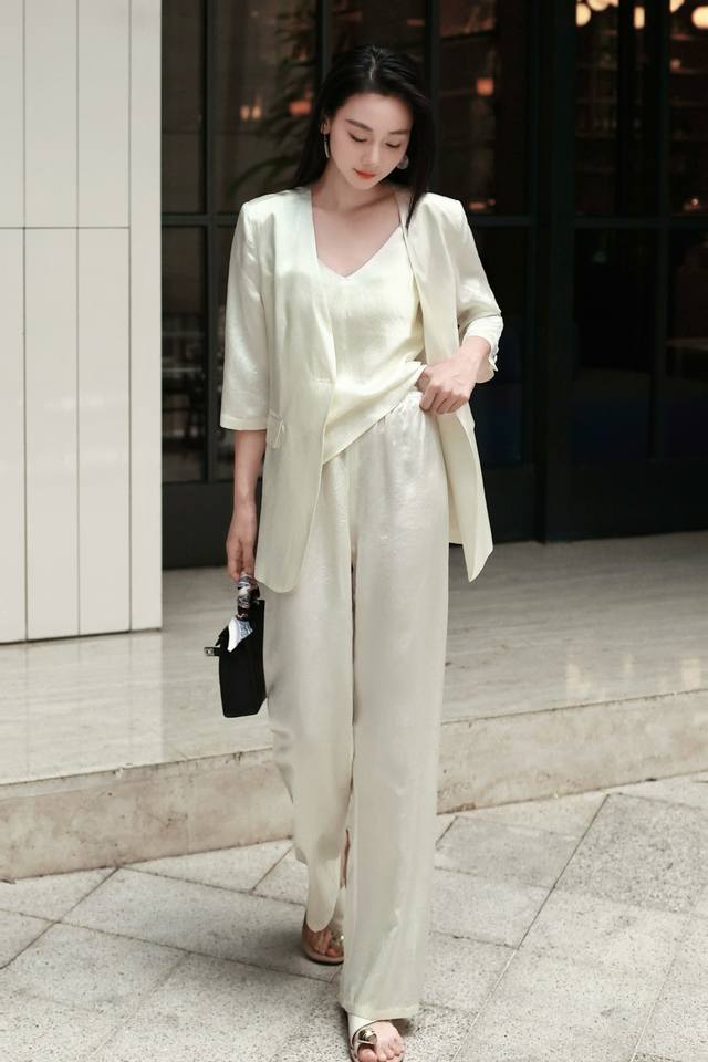 Three-Piece Suit Acetate Three-Piece Suit High-End Custom Boutique Acetate Suit