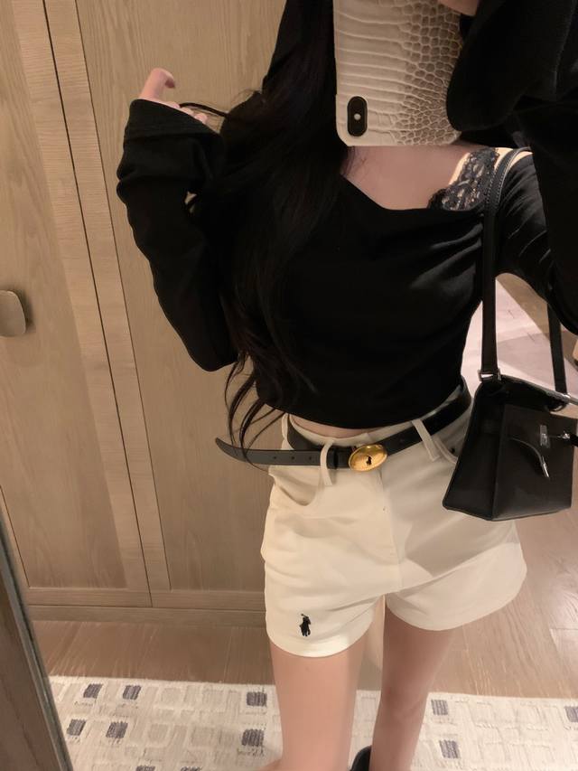 New Model In Stock Model Number Real Picture Protected Raff White Shorts Deliver