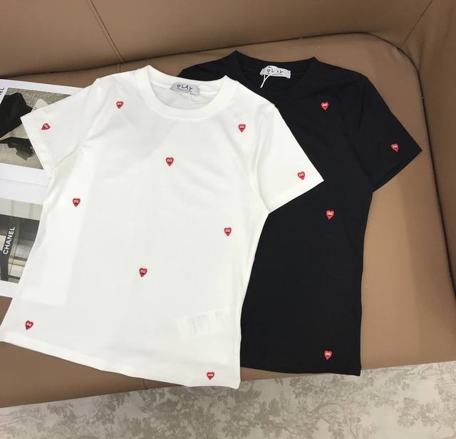 New Custom Sml Pl Kawasaki** Three-Dimensional Embroidered Heart Pattern Round N