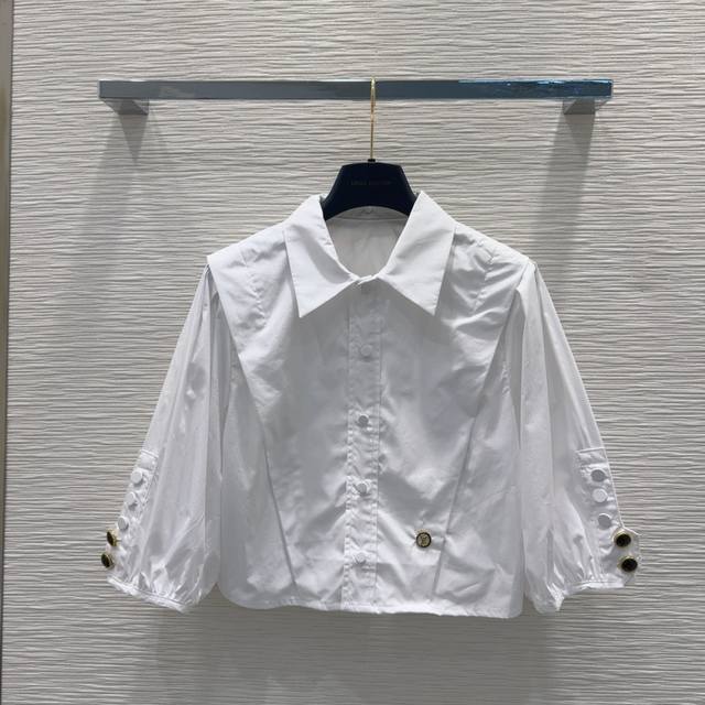 christian Dio*2025Ss New Shirt Low-Key Luxury Three-Dimensional Tailoring Str