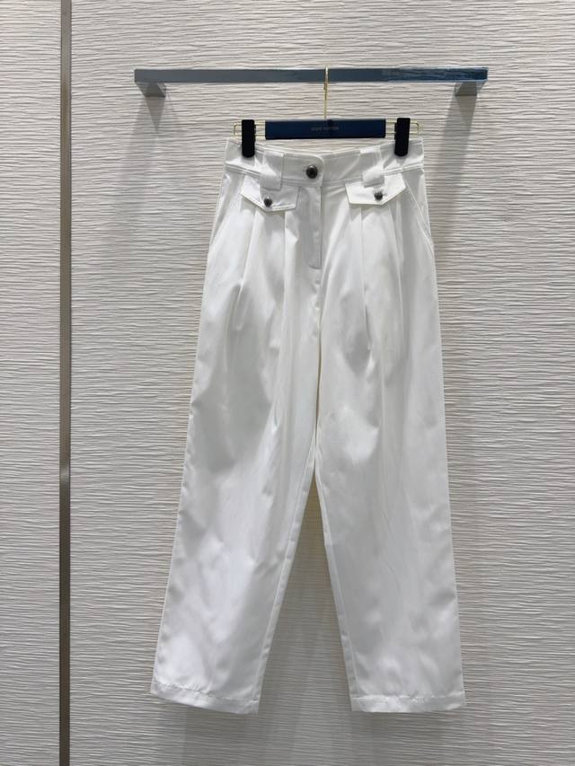 louis Vuitto*2025Ss New Trousers Are Not Picky About Body Shape. The Upper Bo