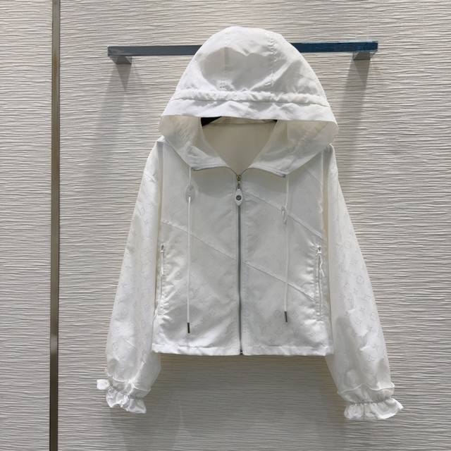 louis Vuitto*2025Ss New Sun Protection Clothing Special Material With Texture