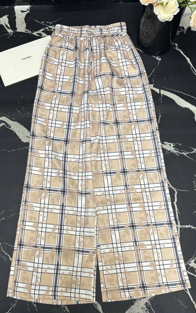 Casual Pants Get Goods Bur Home 25 Spring And Summer New Classic Plaid Gradient
