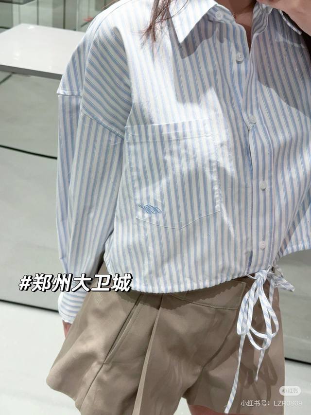 alexanderwang25 Early Spring New Short Strap Shirt Classic Shirt Is Really An