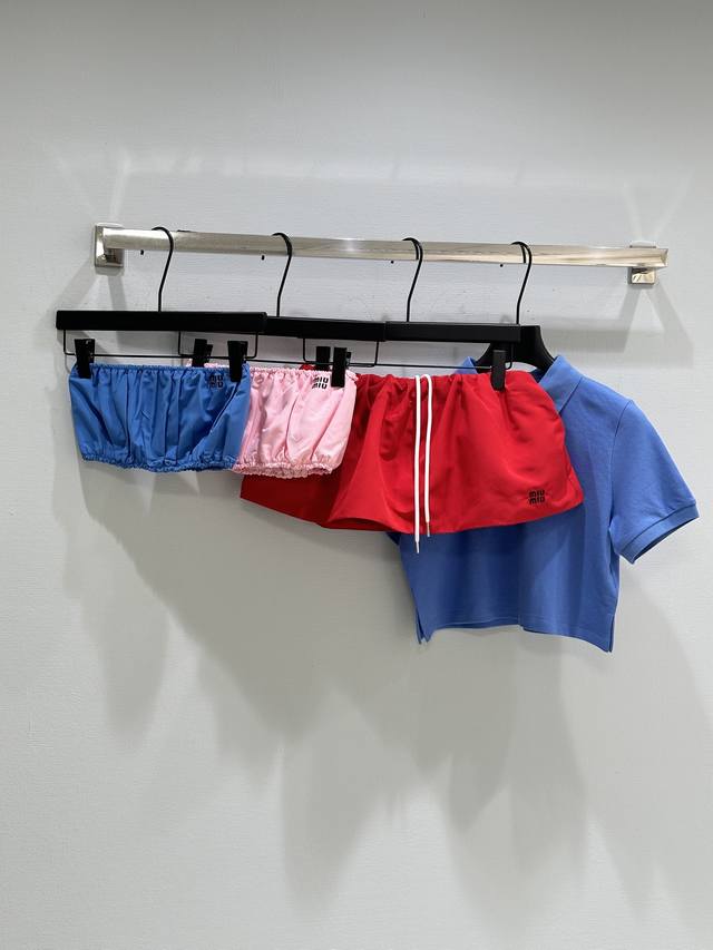 25Ss Spring/Summer New Arrival Miu Reinterprets The Classic Charm Of Poplin T