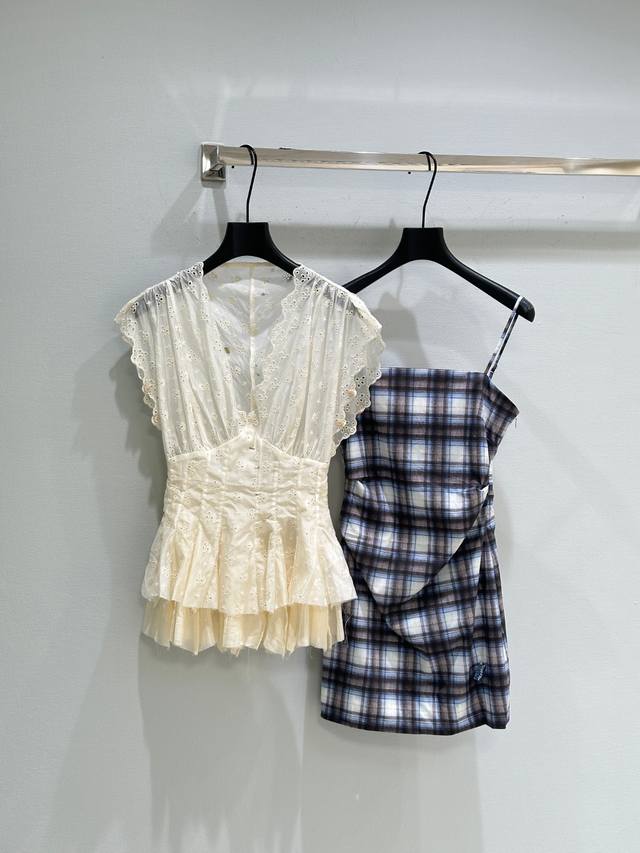 25Ss New Spring And Summer Styles. I Really Love This Plaid Suspender Skirt.
