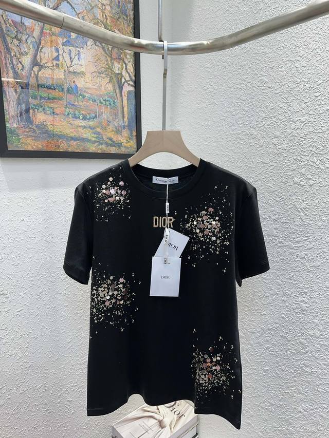 dio* Specialty Model, High Version, Heavy Embroidery, Letter Logo, Sequins, R
